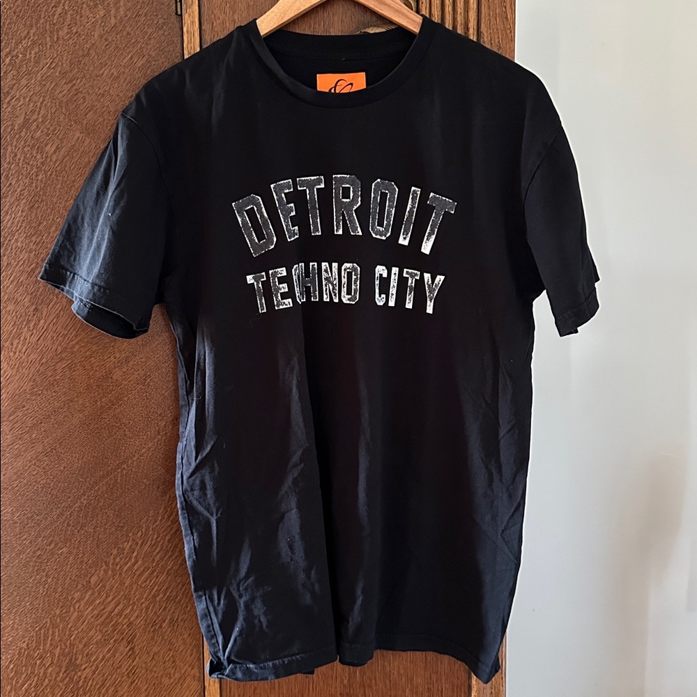 Movement Detroit Techno Short Sleeve Tee - Black Size Large